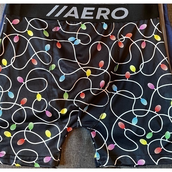 Christmas Performance Stretch Boxer Brief - Picture 1 of 4